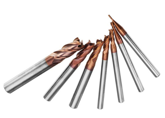 High Performance HRC 55 Solid Carbide Flat End Mill For Metal Cutting And Wood Cutting