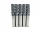 Cemented Carbide 6 Flute End Mill Router Bits / Cnc End Mill For Cutting Stainless Steel