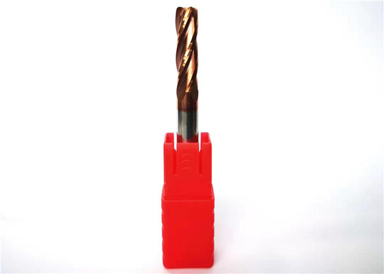 High Precision Carbide Roughing End Mills Small Diameter AlTiN Coating