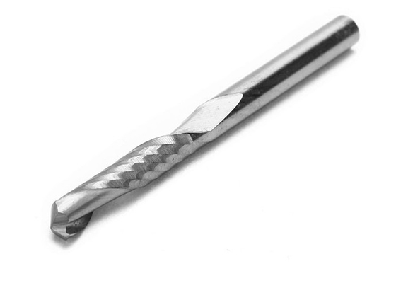 Single Blade Spiral Milling Cutter Solid Carbide End Mills With 1/2/3 Flutes