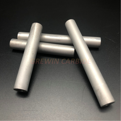Tungsten Solid Carbide Rods Round Bar Stock With Helix Hole