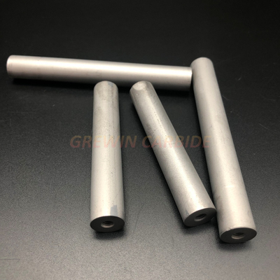 Tungsten Solid Carbide Rods Round Bar Stock With Helix Hole