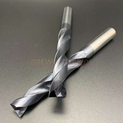 4 Flutes Tungsten Solid Carbide Drills Bits For Stainless Steel