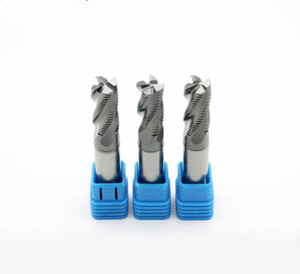 2 / 4 / 6 Flutes Tungsten Carbide End Mills HRC40 - HRC58  With Coating