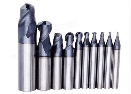 CNC Solid Carbide Ball Nose End Mills Bit ISO Certification