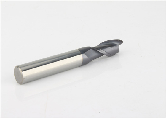 Silver Carbide Ball Nose End Mills / Black CNC Carbide Cutting Tools