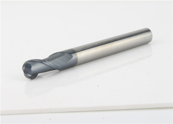 High Precision Ball Nose End Mill Cutter OEM TIALN Coating