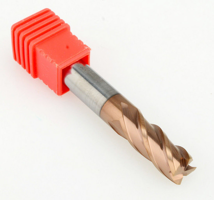 68 HRC Solid Carbide Cutting Tools End Mill Bits For Aluminum Cast Iron Customized