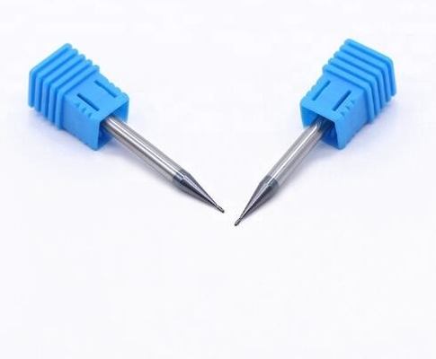 Micro Polishing Carbide Bull Nose End Mill 0.1mm 50 Hrc For Hardened Steel