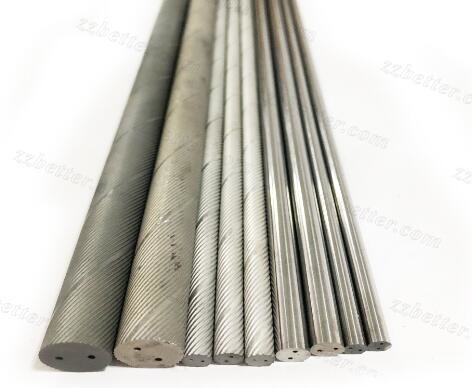 HIP Sintered Cobalt Iron Rod H6 Carbide Rod Blanks Qith 30° HE-30°