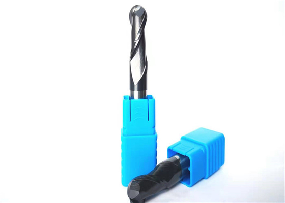 Cemented Carbide Roughing End Mills HRC60-68 Nano Blue Coating High Precision