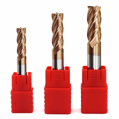 2/4 Flute HRC50-55 Tungsten Carbide Steel End Mill Cutting Tools