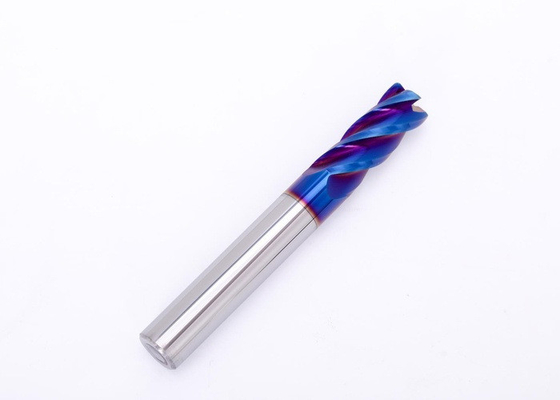 2 / 4 Flute Solid Carbide End Mills Nano Coating Ball Nose End Mill HRC65