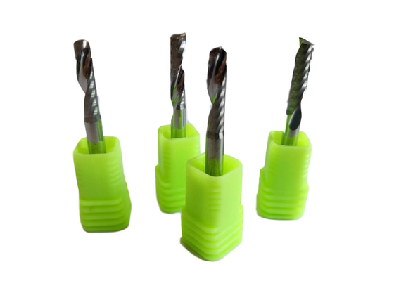 Tungsten Carbide Aluminum Cutting End Mills , High Performance End Mills For Wood