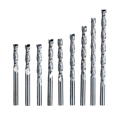 Solid Carbide Cutting Tools Double Edged Spiral Ball End Mills Use In Machine Tool