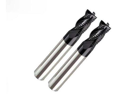 High Performance Carbide Roughing End Mills Tungsten For Aluminum Stainless Steel