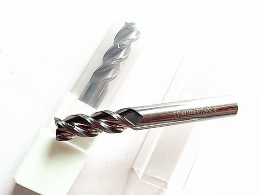 8 Flute CNC End Mill High Performance Solid Carbide For Wood Cutting