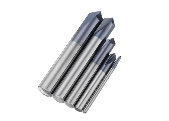12mm Carbide Chamfer Bit 2 Flutes Sgs Carbide End Mill For Aluminum