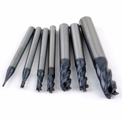 35 Deg Tungsten 12mm Carbide End Mill HRC45 Tialn Coating With Fast Delivery