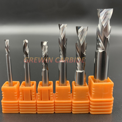 Compression End Mill Cnc Router Bits For Hard Wood Plastic SGS