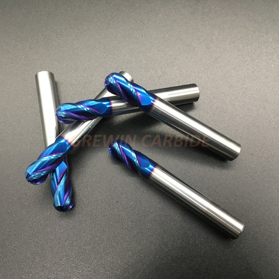 CNC Milling Cutter Solid Carbide 2Flutes End Mill Cutting Tools For Stainless Steel