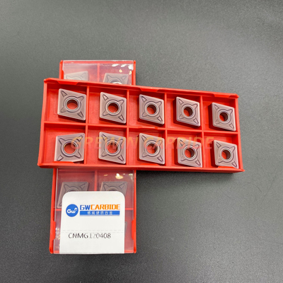 Gold Color CNMG090304 CVD Carbide Inserts Cutting Tool