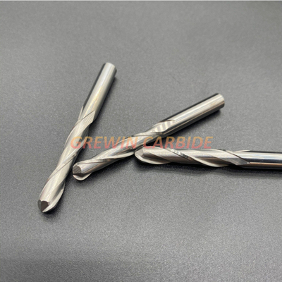 2 Flutes Spiral Tungsten Carbide Ball Nose End Mill for Woodworking Cutter