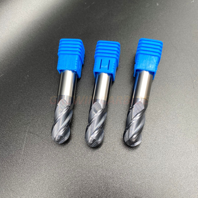 Carbide Ball End Mill Aluminum Ball Nose Endmill Milling Cutter End Mills For Aluminium