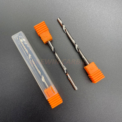 Single Flute Carbide End Mill Used for Aluminum Alloy and Engraving Machine