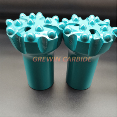 Air Compressor Mining Diamond Drill Bit Tapered Threaded Button Bits