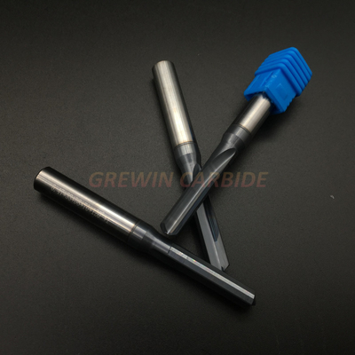 Solid Carbide Reamer with Right Spiral Flute and Straight Shank Cutter Tool