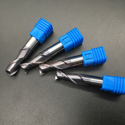 CNC Aluminum Cutting End Mills Aitin Solid Carbide End Mill Cutter HRC45