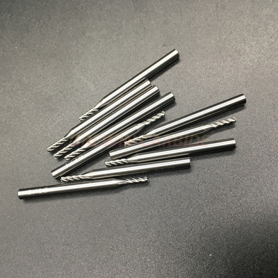 Single Flute Aluminum Cutting End Mills Tungsten Carbide Woodworking Cutting Tools