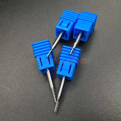Single Flute Aluminum Cutting End Mills Tungsten Carbide Woodworking Cutting Tools