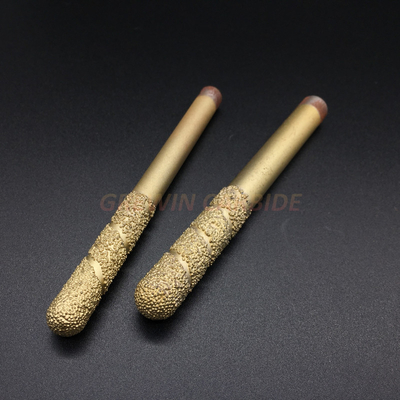 Cemented Carbide End Mill Brazing Diamond Stone Engraving Cutter Tools