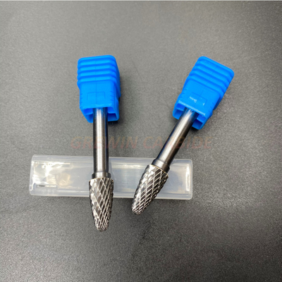 Soldering Tungsten Carbide Die Grinder Bits Silver Rotary 3mm Carbide Burr