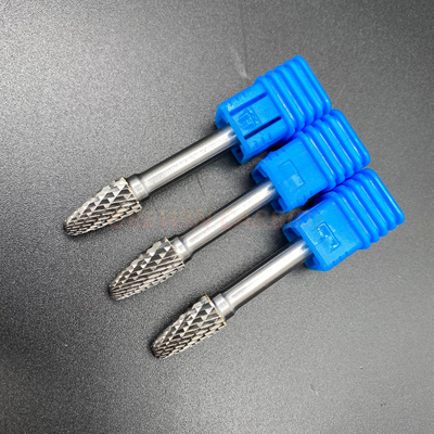 Soldering Tungsten Carbide Die Grinder Bits Silver Rotary 3mm Carbide Burr