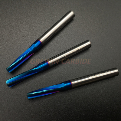 High Quality Solid Carbide Straight Shank Spiral Flute Reamer Solid Carbide Reamer with HRC 65