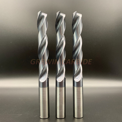 4 Flutes Tungsten Solid Carbide Drills Bits For Stainless Steel