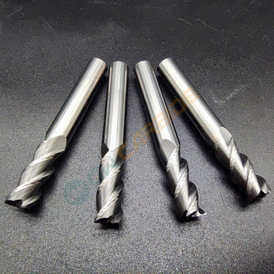 Tungsten Carbide 3 Flute Roughing End Mill For Cutting Aluminum