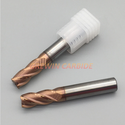 Inch Size 3/8x7/8x2-1/2  High Quality HRC55 2 Flutes Square Carbide End Mill