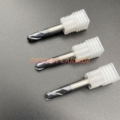 HRC45 2 Flutes Solid Carbide Ball Nose End Mill Carbide Milling Cutter CNC Cutting Tools