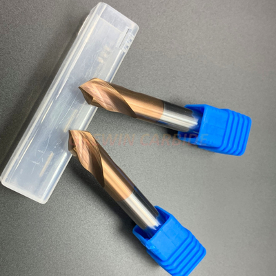 GREWIN HRC55 Chamfer Tool Milling Cutter Copper Coating Tungsten Carbide Drill Bits