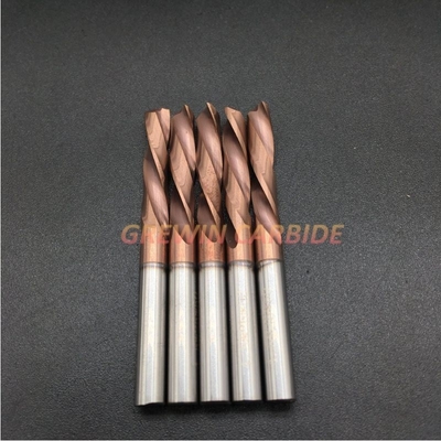 Coating Left Hand Carbide Drill Bits HRC55 D4*25*50 Tungsten Carbide Micro Drill Bits