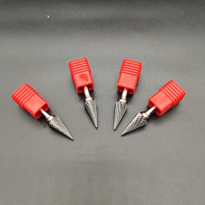 Type W Long Shank Carbide Burr Bits Set Welding Cooper Silver For Metal Processing