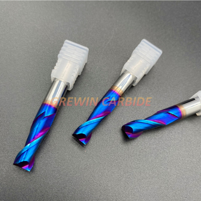 Aluminum Tungsten Carbide Square End Mill 8x60mm Cutting Tools Long Life