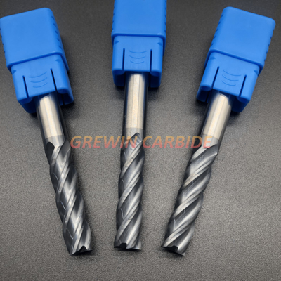GREWIN - High Performance Black coated Solid Tungsten Carbide End Mills 4 Flutes