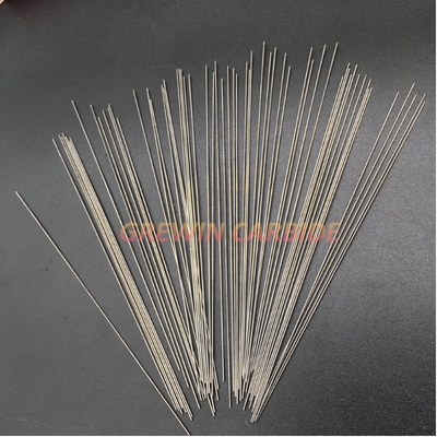 25X330mm Solid Carbide Round Rod Bar H10F Tungsten Threaded Rod For Cutting Tools