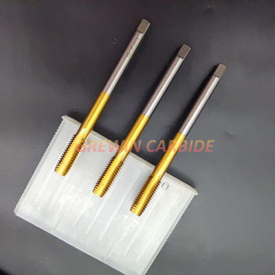 Gold High Speed Steel Tap HSS Spiral Flute Tap Through Blind Hole Tap Machine Tap