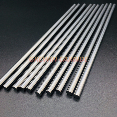 YL10.2 Tungsten Carbide Cutting Rods Groud Round Blanks Unground With Helix Hole